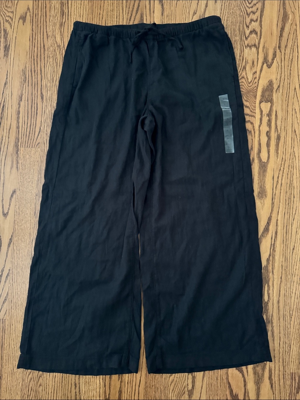 American Eagle Outfitters Black Linen Pant